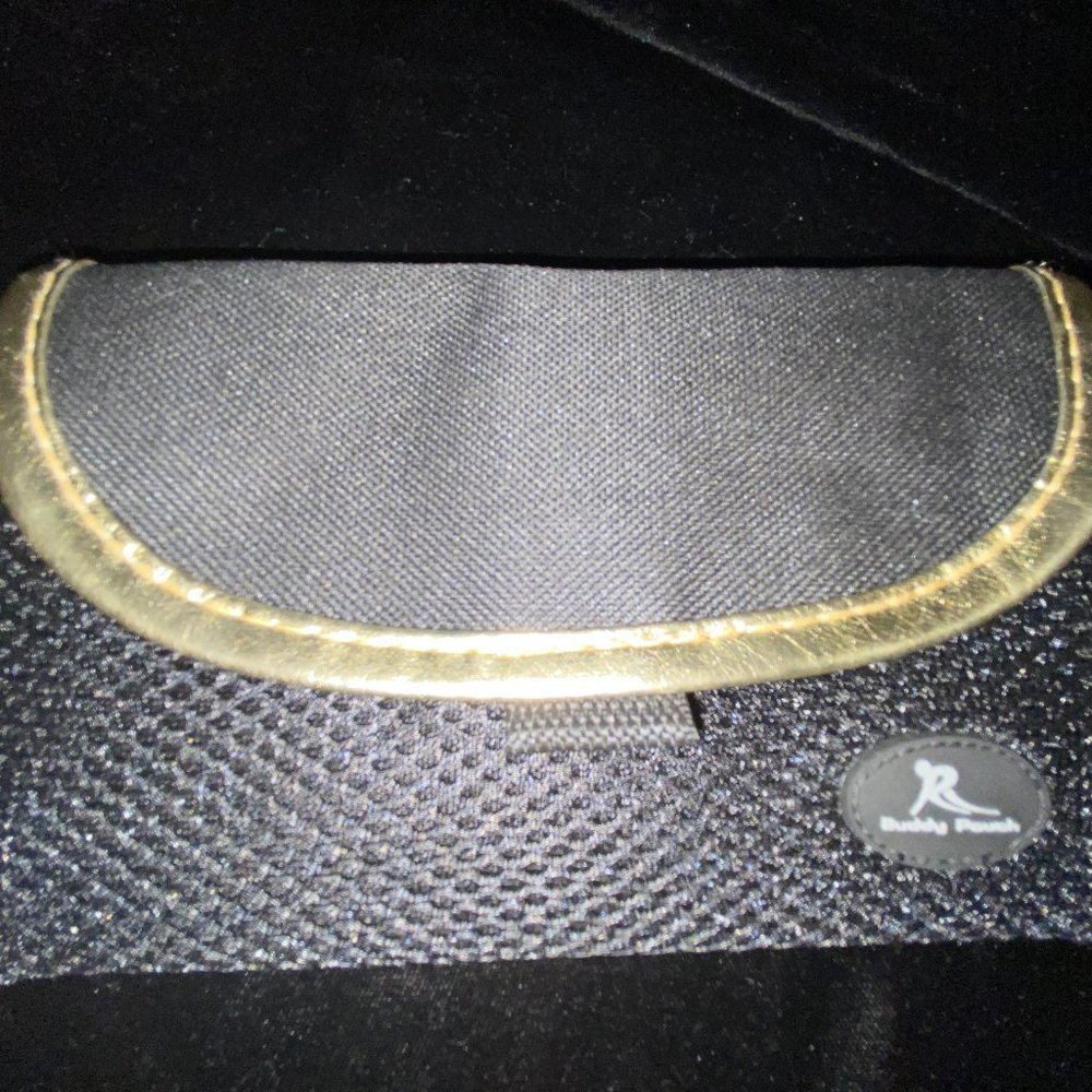 Black Buddy Pouch/ magnetic pouch bag/